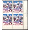 Canada 780 Plate Block LR VF MNH