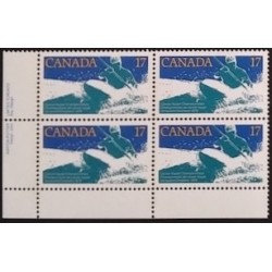 Canada 833 Plate Block LL VF MNH