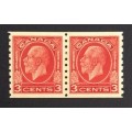 Canada 207 Pair VF MH