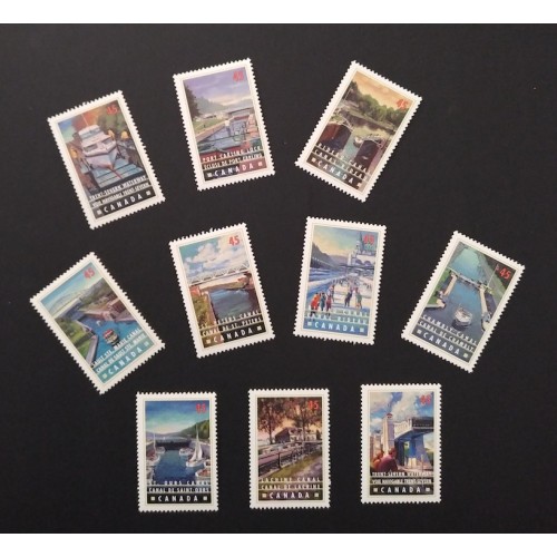 Canada 1725-34 Set VF MNH