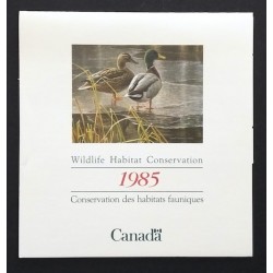 Canada FWH1 1985 Wildlife Habitat Conservation Booklet