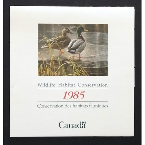 Canada FWH1 1985 Wildlife Habitat Conservation Booklet