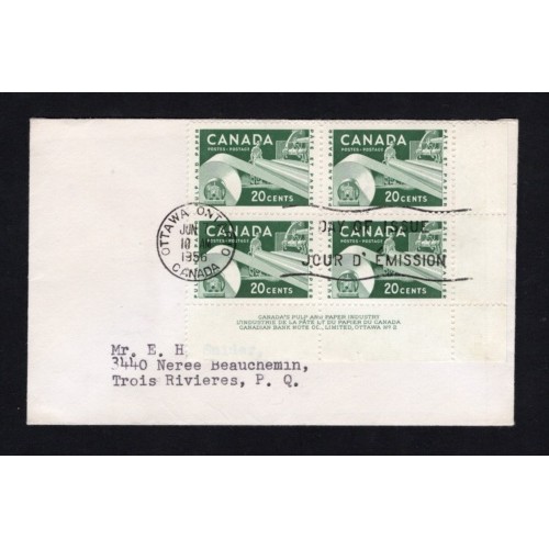 Canada 362 First Day Cover