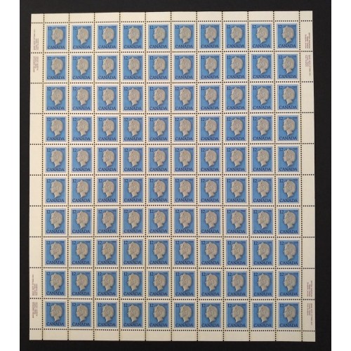 Canada 713ii Sheet MNH