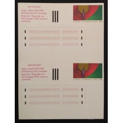 Canada 2-ST Stick N' Tic Label (2-Up)