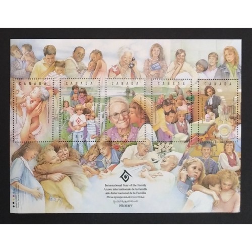Canada 1523 Souvenir Sheet + Note Cards