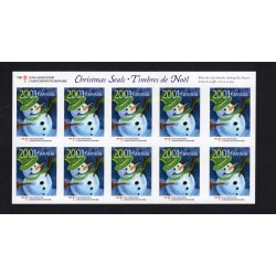 Canada 100x National Christmas Seals Sheet (2001)