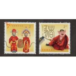 Canada 3230i|3230ai Singles from Souvenir Sheet VF MNH
