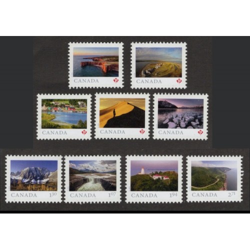 Canada 3206a-i Singles from Souvenir Sheet VF MNH