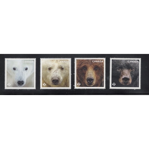 Canada 3190a-d Singles from Souvenir Sheet VF MNH