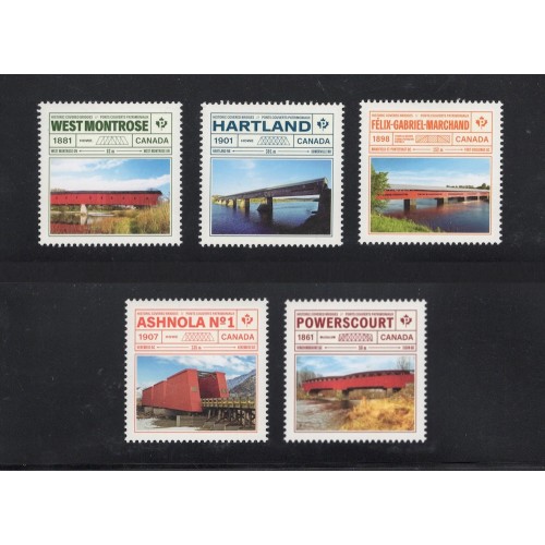 Canada 3180a-e Singles from Souvenir Sheet VF MNH