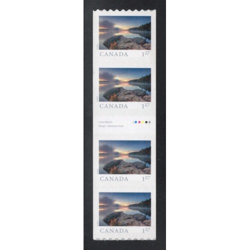 Canada 3150ii Gutter Strip VF MNH