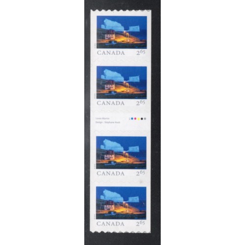 Canada 3152ii Gutter Strip VF MNH