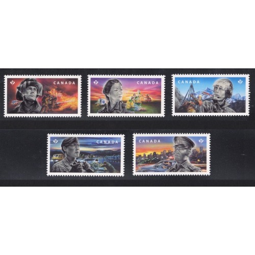 Canada 3123a-e Singles from Souvenir Sheet VF MNH