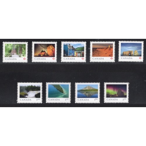 Canada 3056a-i Singles from Souvenir Sheet VF MNH
