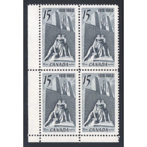 Canada 486 Corner Block LL VF MNH