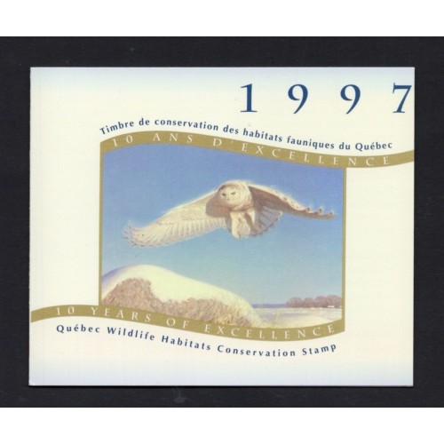 Canada QW10 1997 Quebec Wildlife Habitat Conservation Booklet
