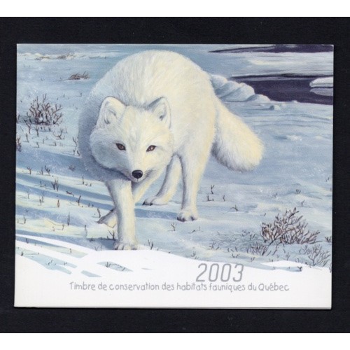 Canada QW16 2003 Quebec Wildlife Habitat Conservation Booklet