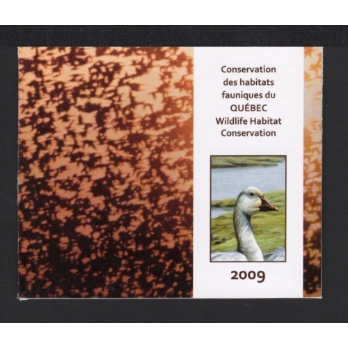 Canada QW22 2009 Quebec Wildlife Habitat Conservation Booklet