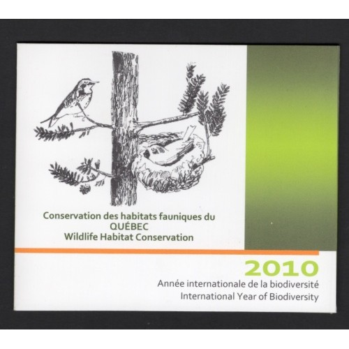 Canada QW23 2010 Quebec Wildlife Habitat Conservation Booklet