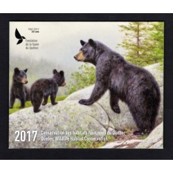 Canada QW30 2017 Quebec Wildlife Habitat Conservation Booklet