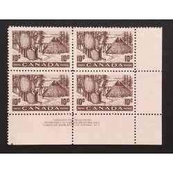 Canada 301 Plate Block LR No. 2 F-VF MLH