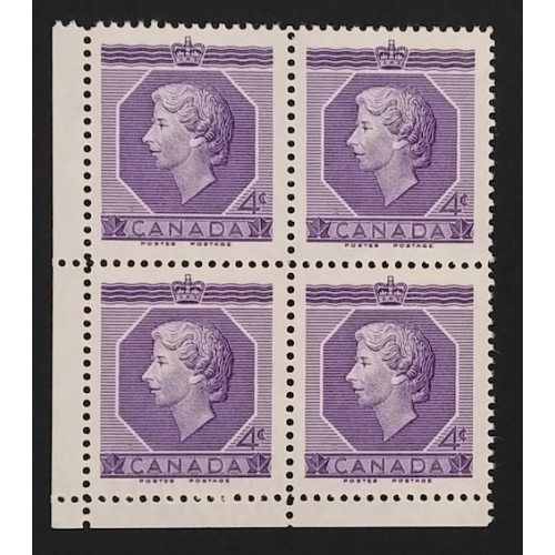 Canada 330 Corner Block LL VF MNH