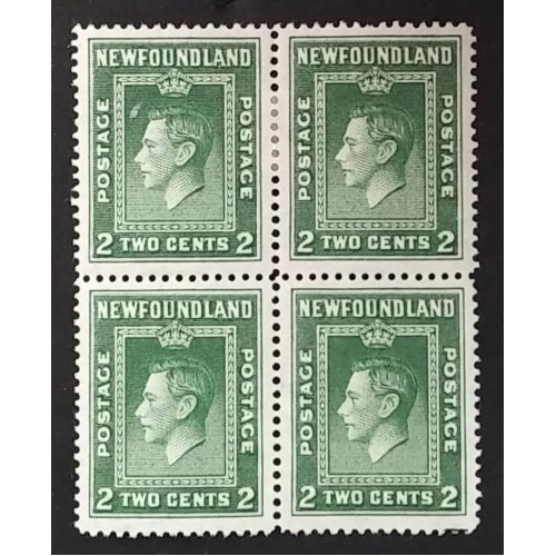 Newfoundland 254 Block VF MH