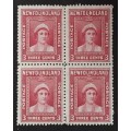 Newfoundland 255 Block F-VF MH
