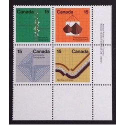 Canada 585a Plate Block LR MNH