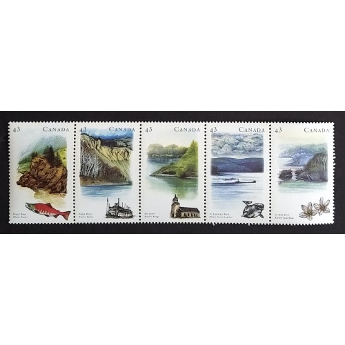 Canada 1489ai Strip VF MNH