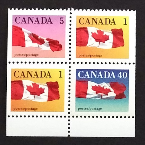 Canada 1190a Booklet Pane VF MNH