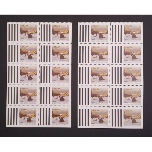 Canada 1259a|1259aii Booklet Pane VF MNH