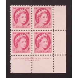 Canada 339 Plate Block LR No. 2 F-VF MNH