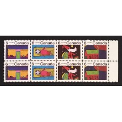 Canada 524|528 Vertical Pairs VF MNH