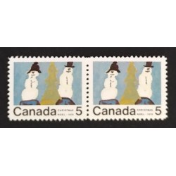Canada 523 Horizontal Pair VF MNH