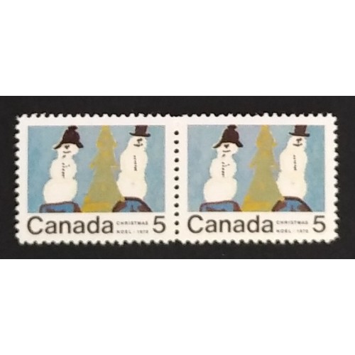 Canada 523 Horizontal Pair VF MNH