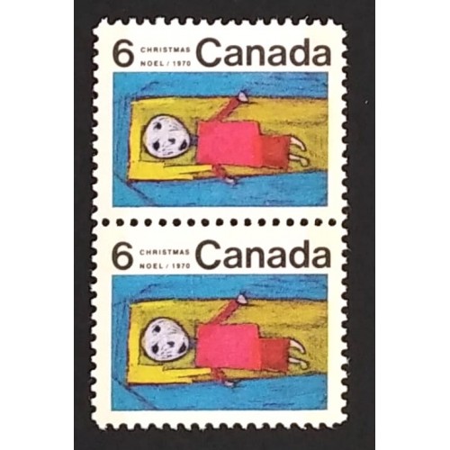 Canada 524p Vertical Pair VF MNH