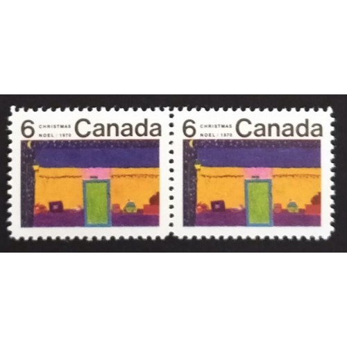 Canada 526 Horizontal Pair VF MNH