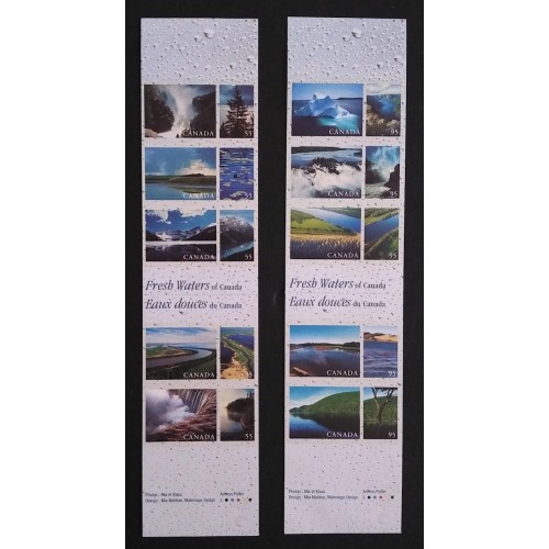 Canada 1854i-55i Booklet Panes