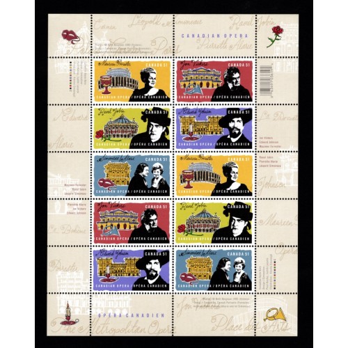 Canada 2182a Sheet MNH