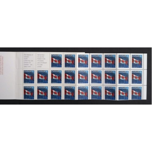 Canada BK178c Booklet Miscut (Opened)