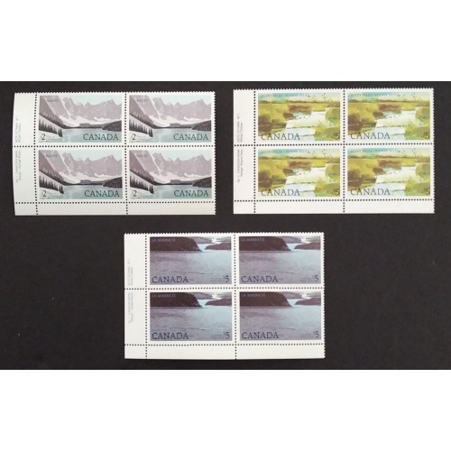 Canada 726|1084 Plate Blocks LL - Complete Set VF MNH
