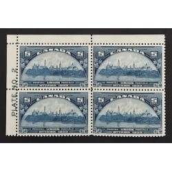 Canada 202 Plate Block UL No. 2 F-VF MH