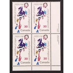 Canada 915 Plate Block LR VF MNH