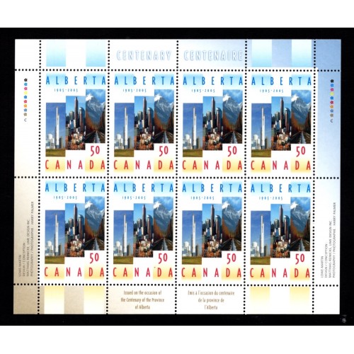 Canada 2116 Mini Pane MNH