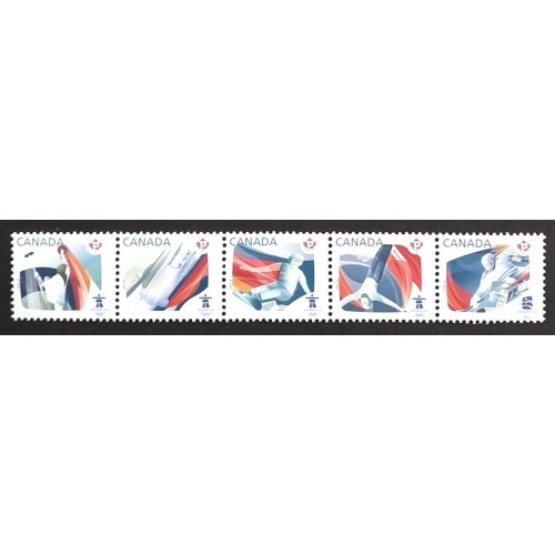 Canada 2299a-e Strip VF MNH
