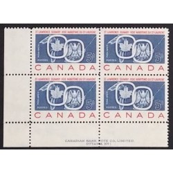 Canada 387 Plate Block LL No. 1-1 VF MNH