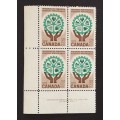 Canada 395 Plate Block LL No. 1-1 VF MNH