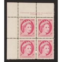 Canada 339p Plate Block UL No. 2 VF MNH